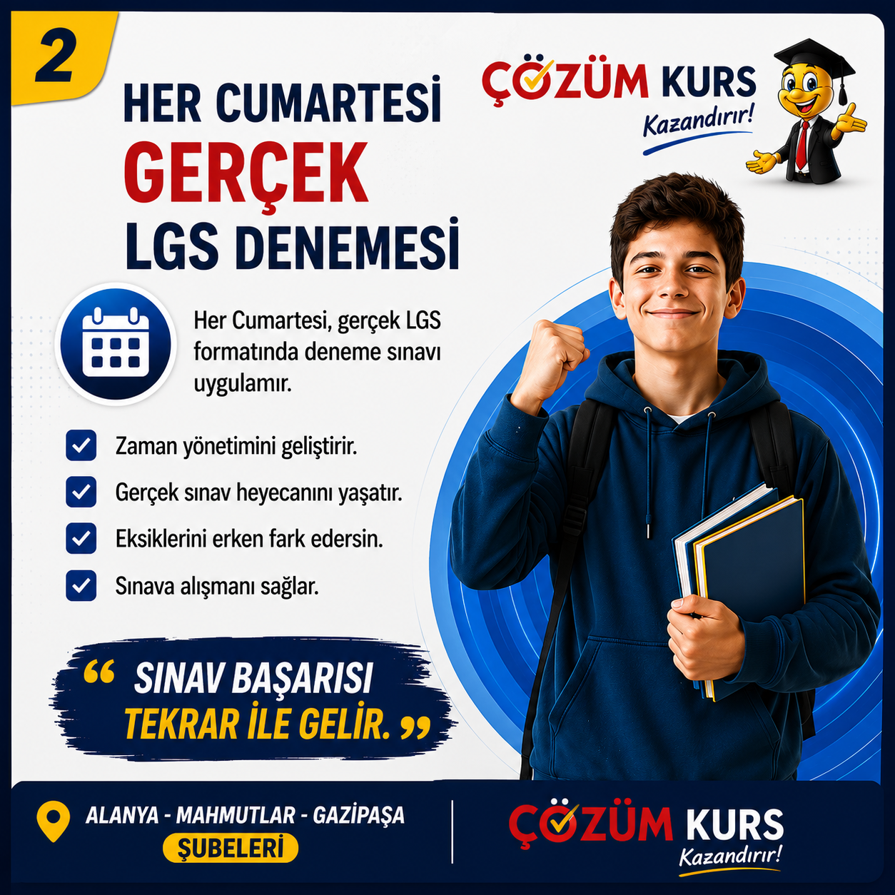 Her Cumartesi Gerçek LGS Denemesi